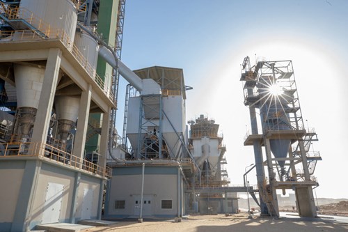 Ahmed Abu Hashima's visit to EC Cement Plant image 3