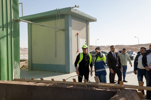 Ahmed Abu Hashima's visit to EC Cement Plant image 12
