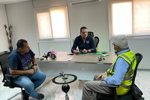 The visit of Mr. Baher Amin, Director of Support Sectors, to the Factory in Sohag image 8